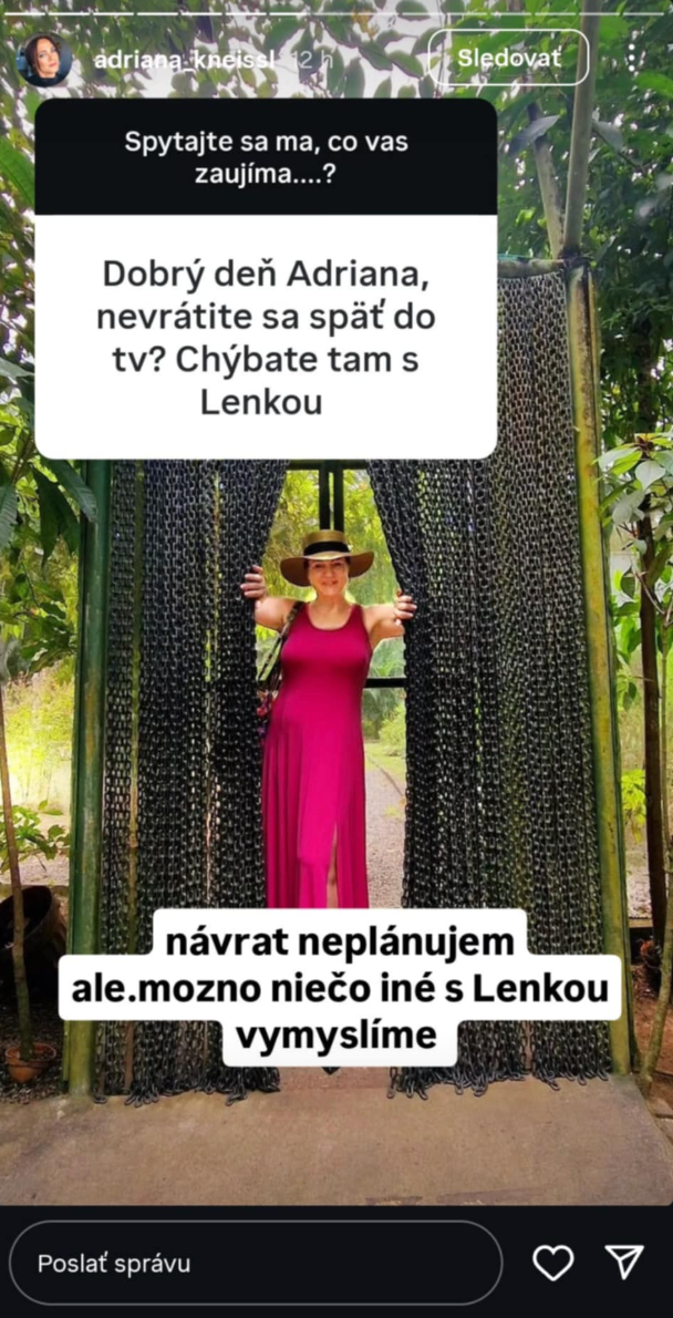 Kneissl návrat do televízie neplánuje.