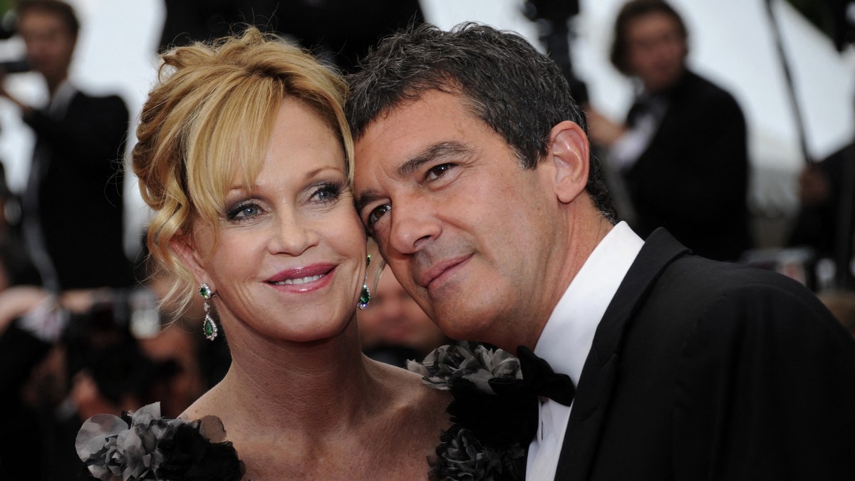 Melani Grifit i Antonio Banderas na Kanskom festivalu 2011.