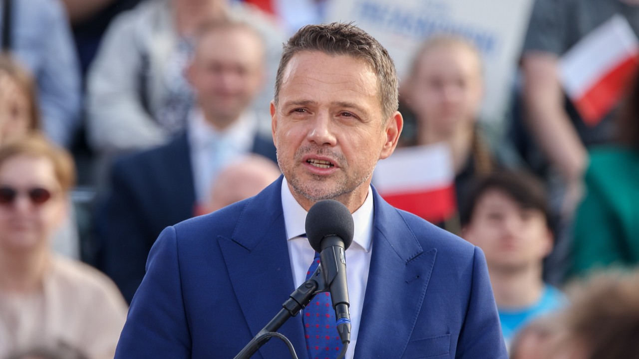 Wiec Rafała Trzaskowskiego w Poznaniu