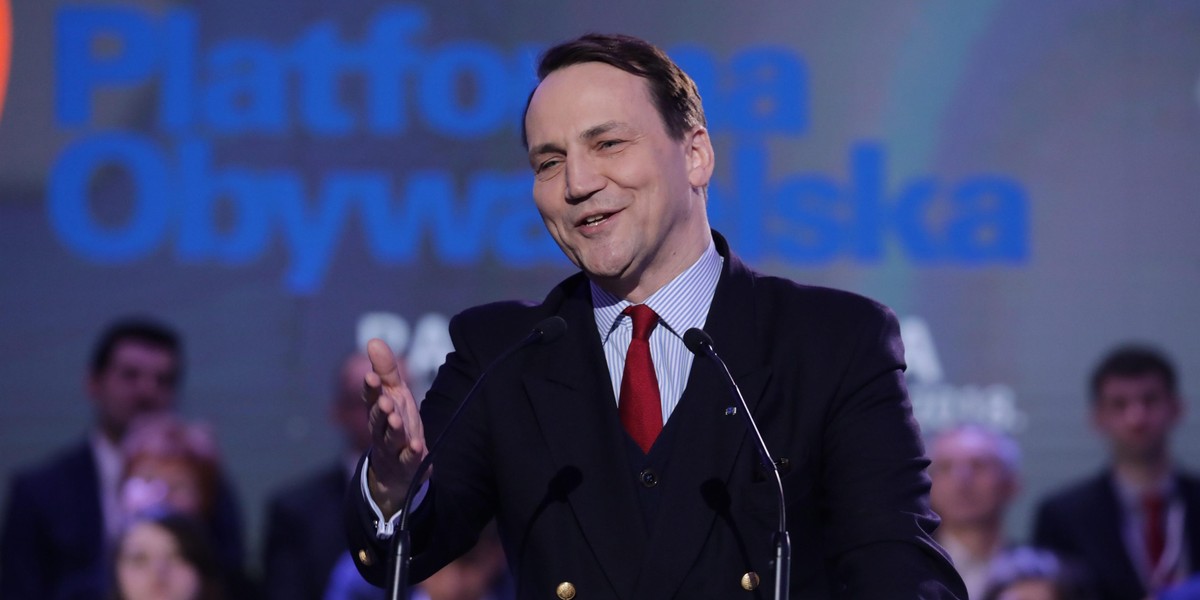 Sikorski: Nie zamierzam wracać do polityki