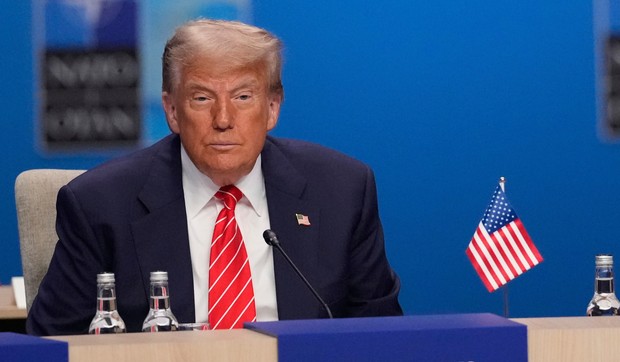 Donald Tramp na samitu NATO u Hagu 25. juna
