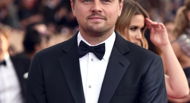 Leonardo Dicaprio at the SAG awards 2016