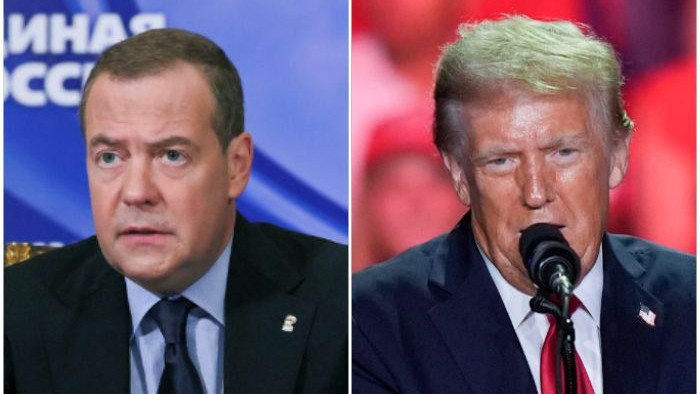 Rusko neplánuje dodať Iránu jadrové zbrane, uistil Medvedev Trumpa.