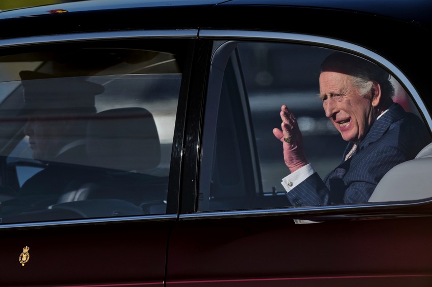 Britanski kralj Čarls i  kraljica Kamila