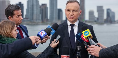 Andrzej Duda w Nowym Jorku. "Rozmawialiśmy o dwóch kryzysach"