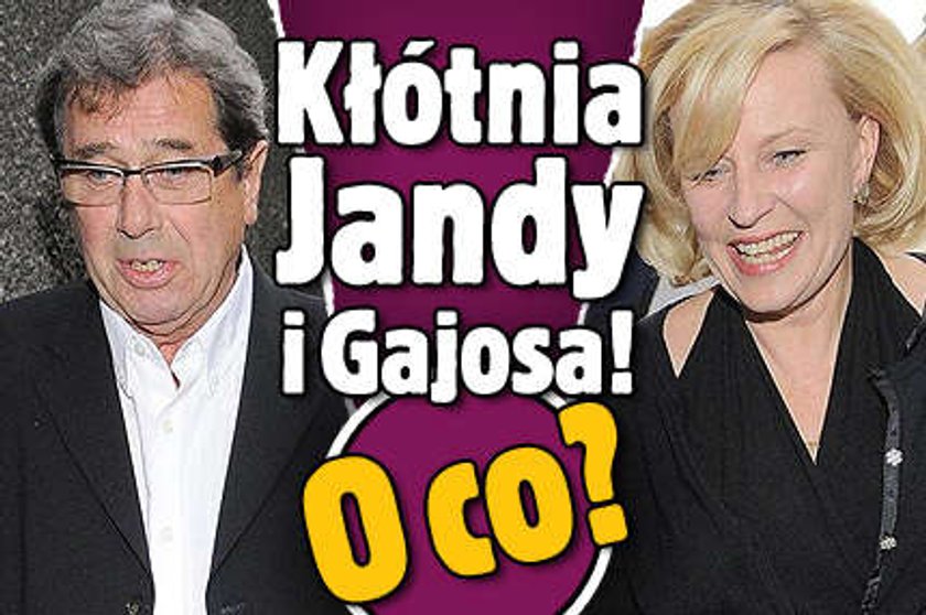 Kłótnia Jandy i Gajosa! O co?