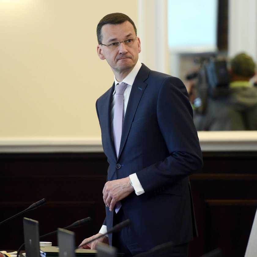 Minister Mateusz Morawiecki