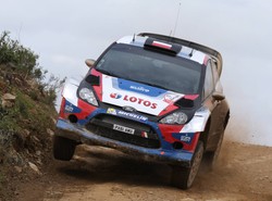 Robert Kubica najszybszy na odcinku testowym Rajdu Włoch