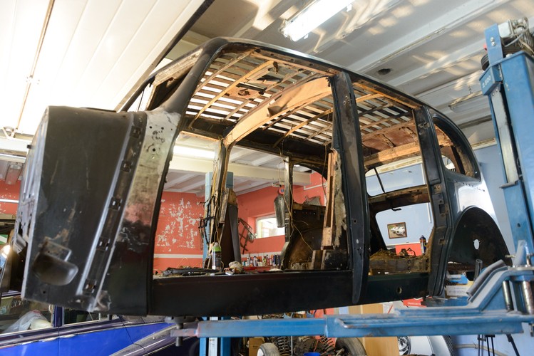 Cadillac kupiony dla Marszałka Józefa Piłsudskiego jest odnawiany w Poznaniu