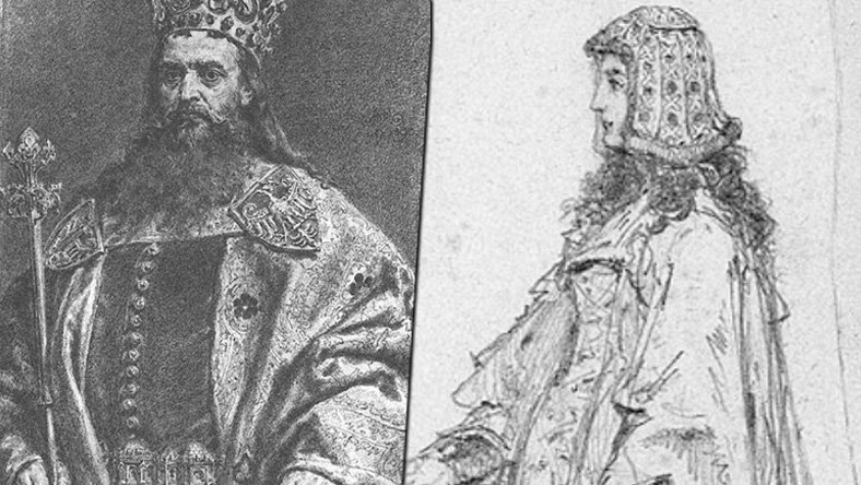Kazimierz Wielki i Adelajda Heska (Jan Matejko)