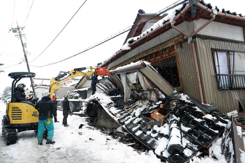 Trzęsienie ziemi w Japonii. Rośnie liczba ofiar
