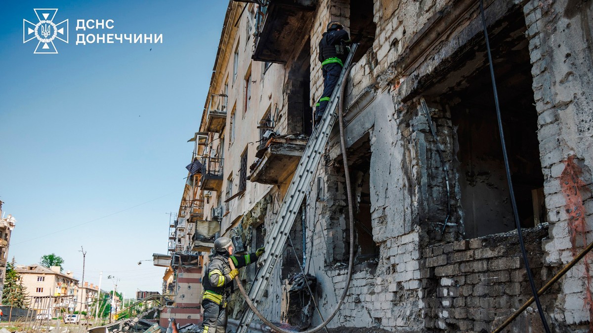 Kramatorsk, Donjeck, nakon ruskog napada 19. maja