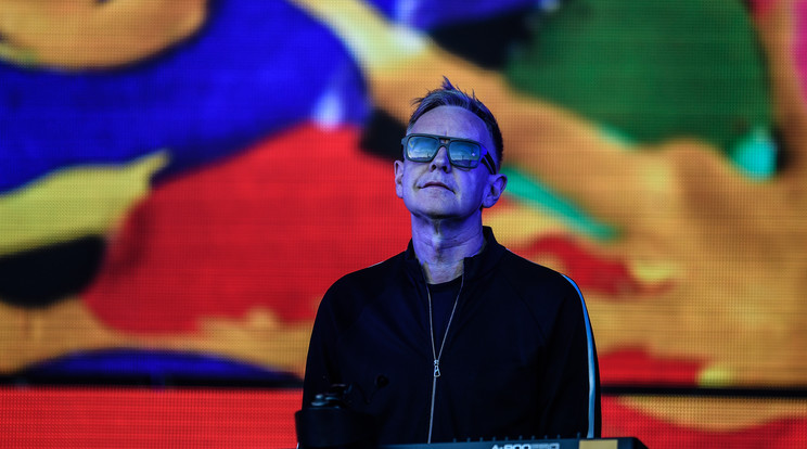 Andy Fletcher 60 évesen hunyt el /Fotó: MTI/EPA/FILIP SINGER