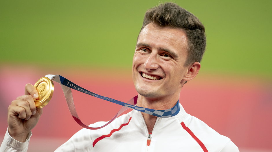 Dawid Tomala zdobył złoty medal w chodzie na 50 km podczas letnich Igrzysk Olimpijskich w Tokio w 2021 r.