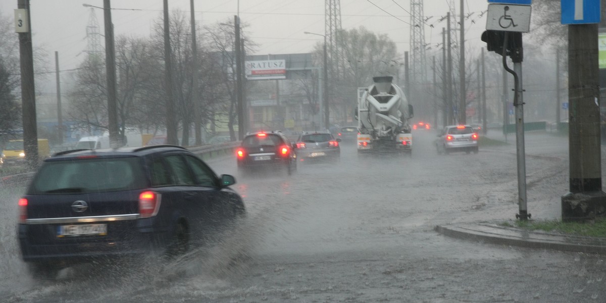 Ulewa sparaliżowała Trójmiasto.