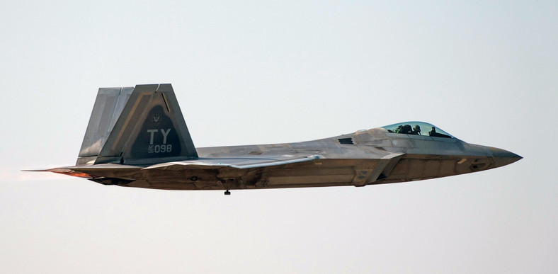 Łask - myśliwce F-22 Raptor