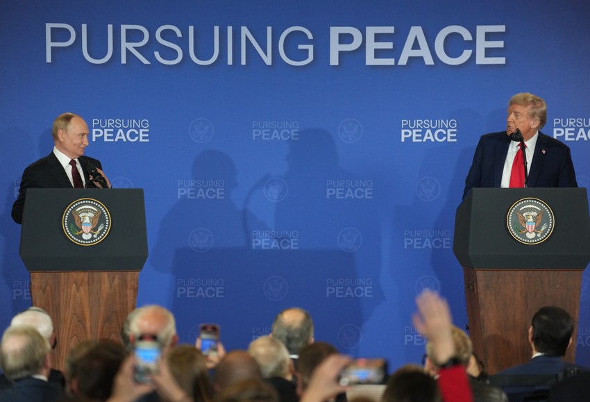 Donald Tramp i Vladimir Putin 