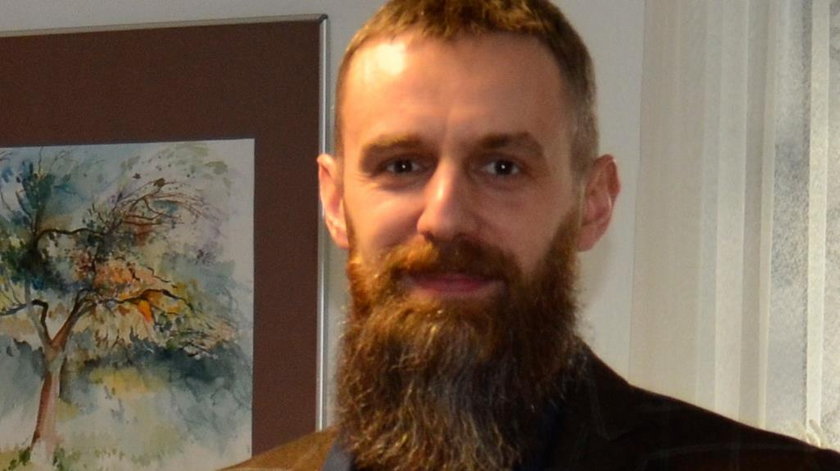 Bartłomiej Bartecki, dyrektor muzeum w Hrubieszowie.