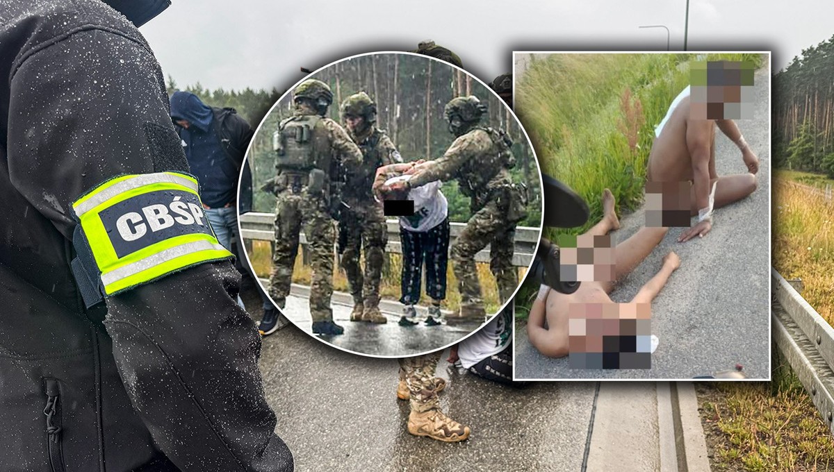 CBŚP rozbiło gang porywający ludzi. Ich ofiary biegały nago po Lubinie