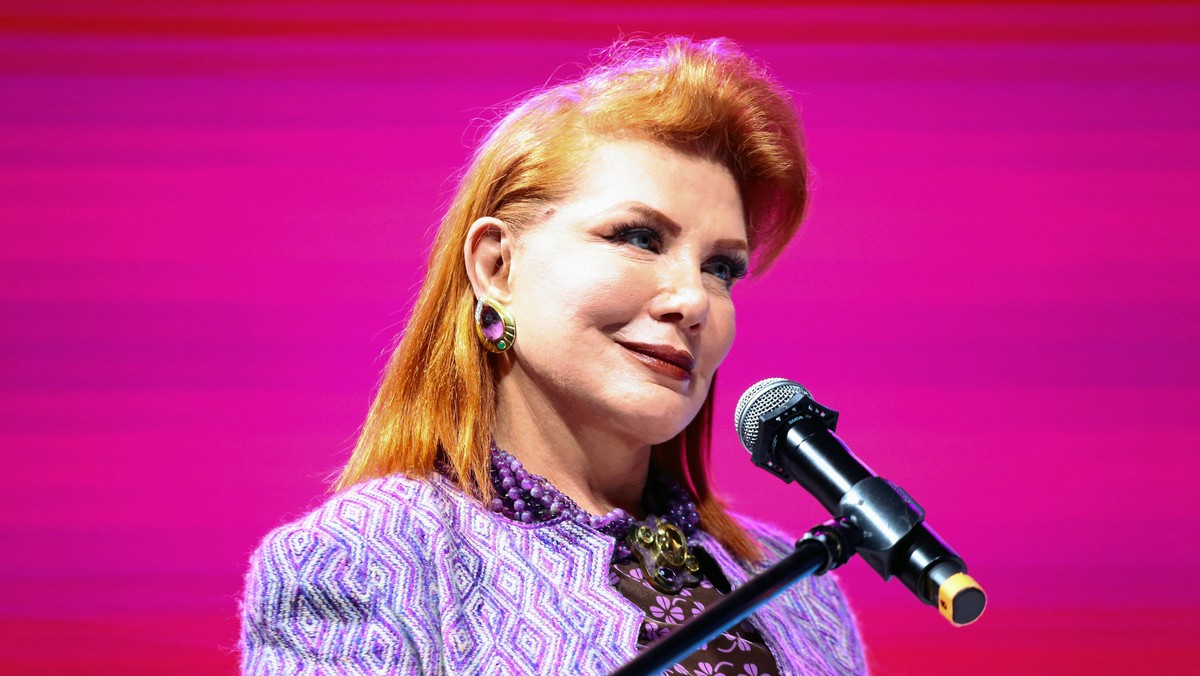 Georgette Mosbacher komentuje naklejki "Strefa wolna od LGBT"