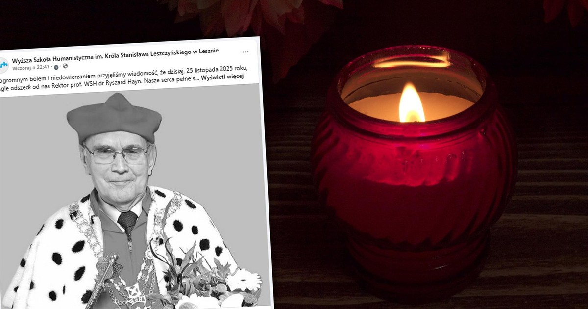 Żałoba na uczelni po nagłej śmierci byłego posła. Tam wszyscy go znali