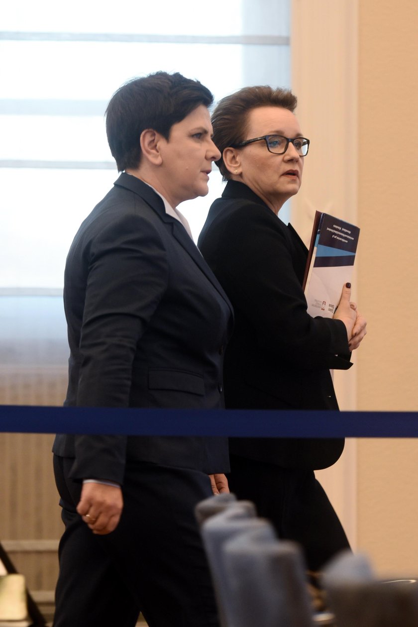 Beata Szydło i Anna Zalewska