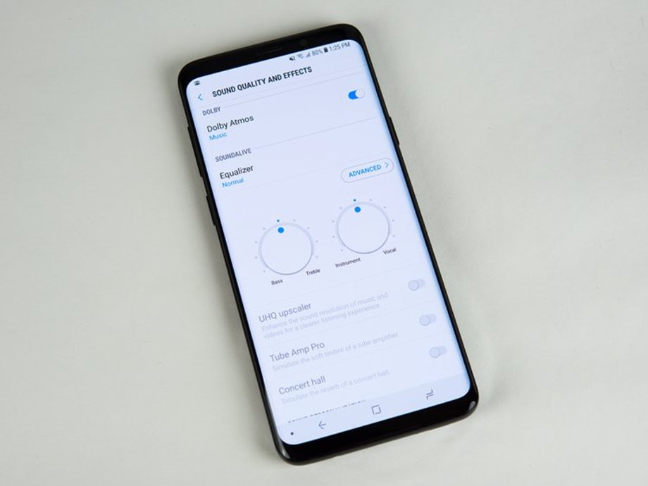 Ustawienia audio w Galaxy S9 są bardzo ciekawe