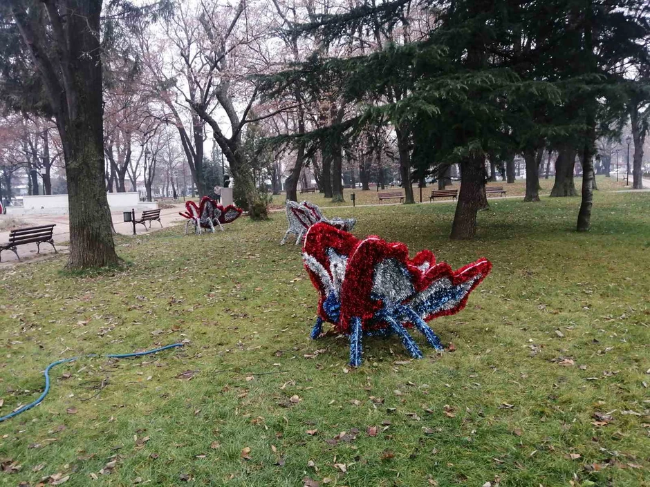 Vranje, novogodišnji ukrasi 2021/22