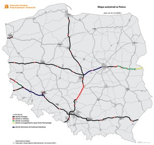 Adamczyk: Autostrada A2 powstanie do 2025 roku i zakończy realizację inwestycji autostradowych w Polsce [MAPA]