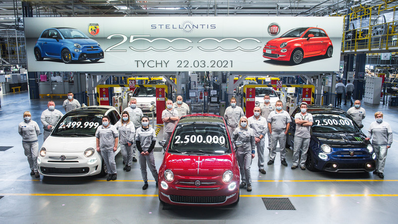 Fiat 500 numer 2 500 000