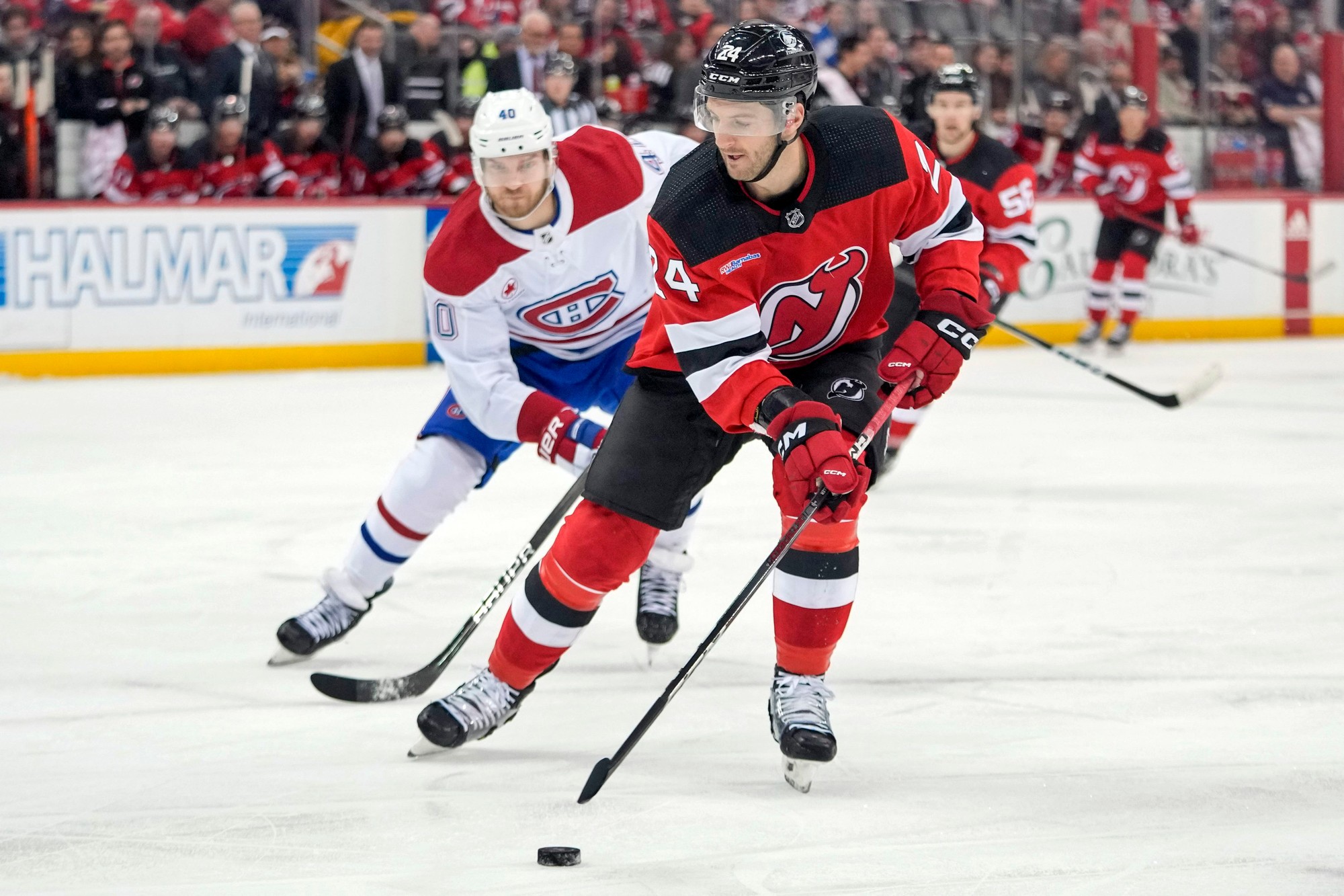 Zápas NHL: New Jersey Devils - Montreal Canadiens.