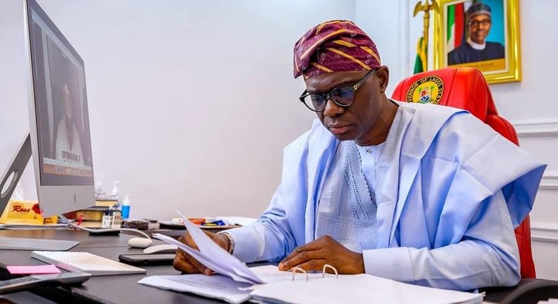 Lagos State Governor, Mr Babajide Sanwo-Olu. [Twitter/@jidesanwoolu]