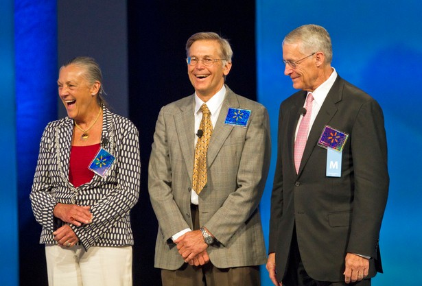 Alice Walton, Jim Walton i Rob Walton