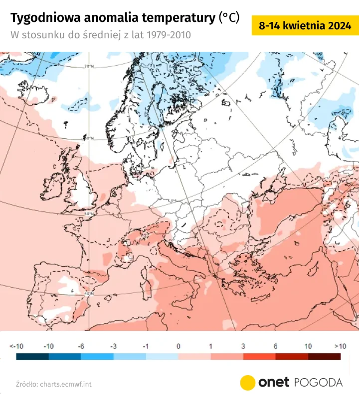 Jeszcze w pierwszej połowie miesiąca może się jednak mocniej ochłodzić