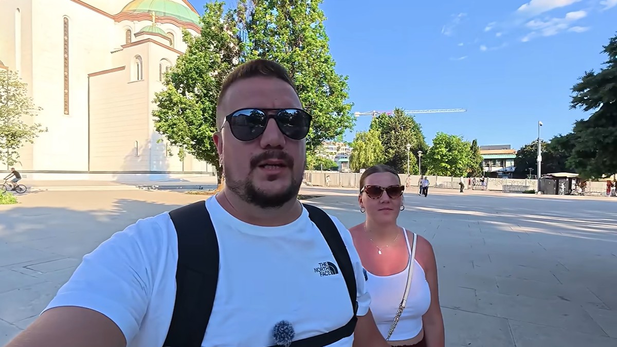 Keti i Vlado iz Hrvatske posetili Beograd prvi put u životu