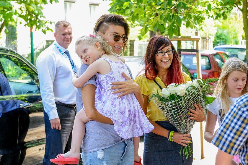 Edyta Górniak w rodzinnym Opolu