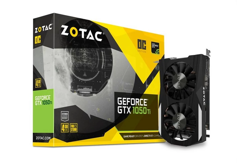 ZOTAC GeForce GTX 1050 Ti 4 GB nie zawiedzie pod względem wydajności i kultury pracy