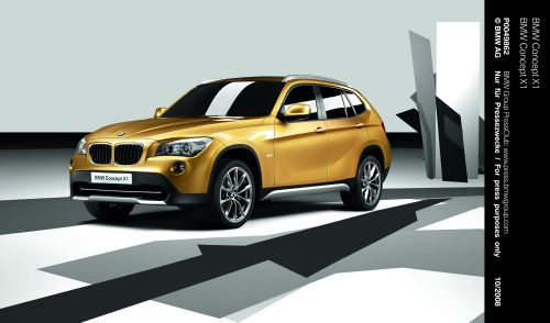 BMW Concept X1 - Światowy debiut