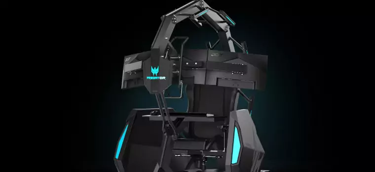 Acer pokazał gamingowy fotel Predator Thronos Air. Jego cena jest absurdalna (IFA 2019)