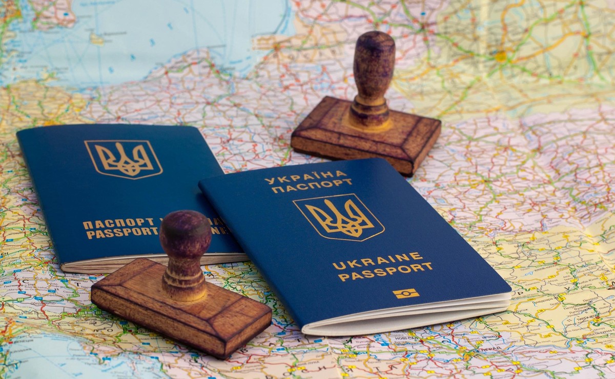 Ukraińskie paszporty na mapie Polski
