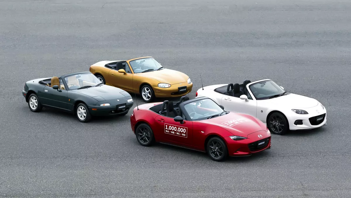 Mazda MX-5 - wszystkie generacje