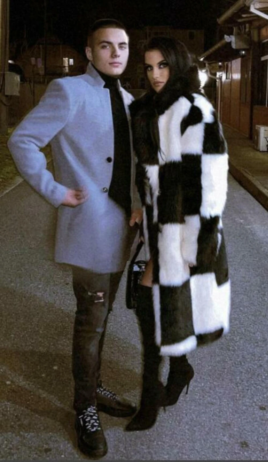 Barbara Bobak sa bratom