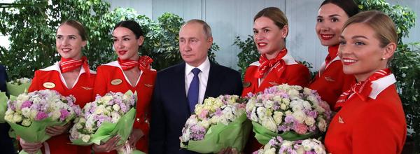 Alina Kabayeva, Wladimir Putin