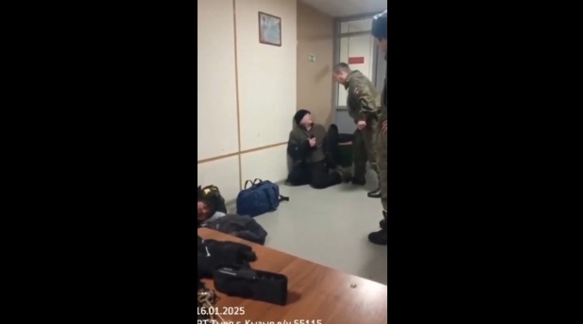 Navodno premlaćivanje ranjenih ruskih vojnika da se vrate na front