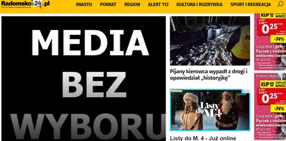 Oni przyłączyli się do protestu "Media bez wyboru"