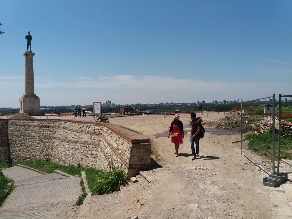 Turisti su želeli da slikaju najatraktivniji deo Beogradske tvrđave