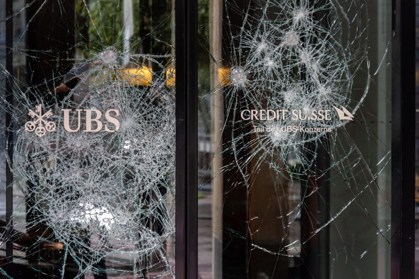 UBS banka Švajcarska, ilustracija