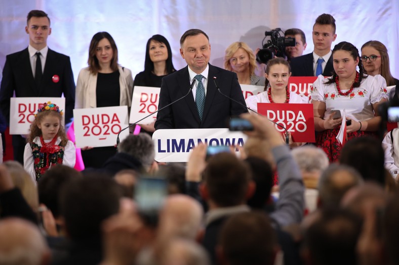 Andrzej Duda w kampanii odwiedził m.in. Limanową