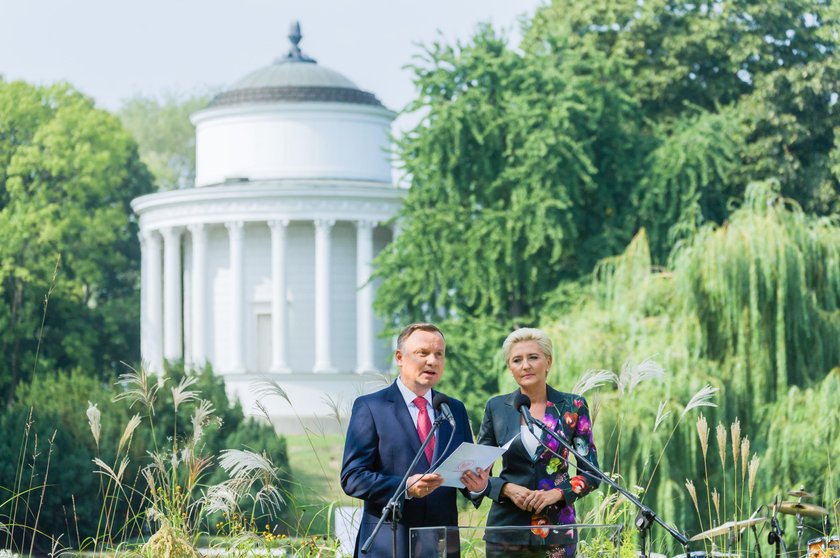 Andrzej Duda i Agata Kornhauser-Duda