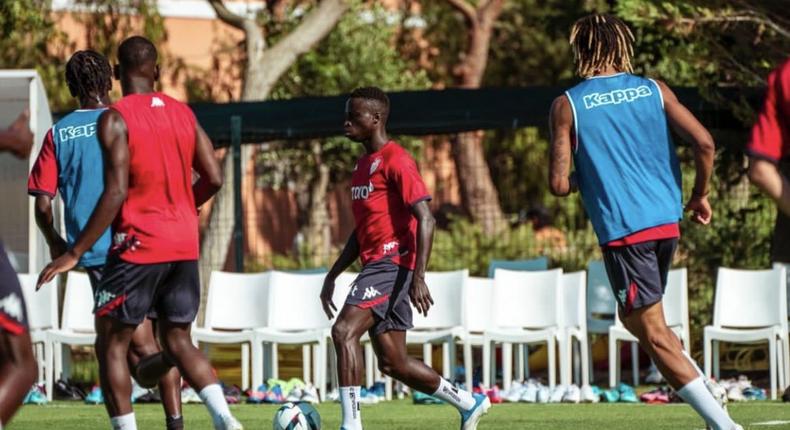 Krépin Diatta à la reprise des entrainements